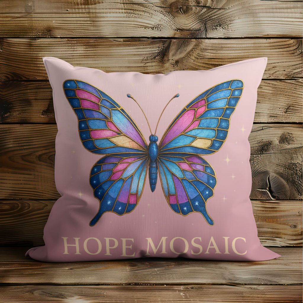 Hope Mosaic Pillow